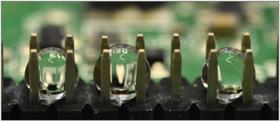 电子电路板三防涂层超疏水效果演示 铱耐特电子电路板三防涂层,超疏水效果演示